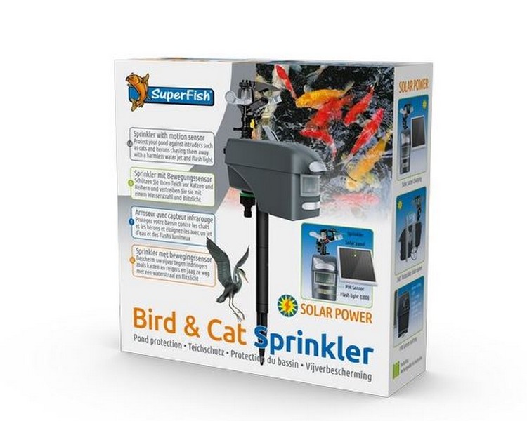 SuperFish Heron and Cats Deterrent Sprinkler with Motion Sensor